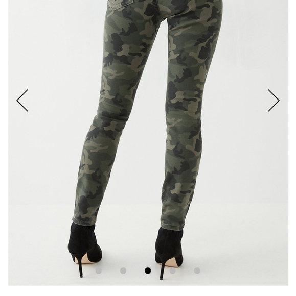True religion halle camo jeans size 26 - Picture 3 of 6